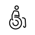man in manual wheelchair