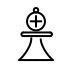 white chess bishop