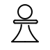 white chess pawn