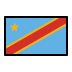 flag: Congo - Kinshasa