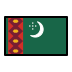 flag: Turkmenistan