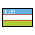 flag: Uzbekistan