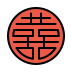 rounded symbol for shuangxi