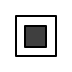 white square button