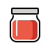 jar with red content