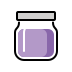 jar with purple content
